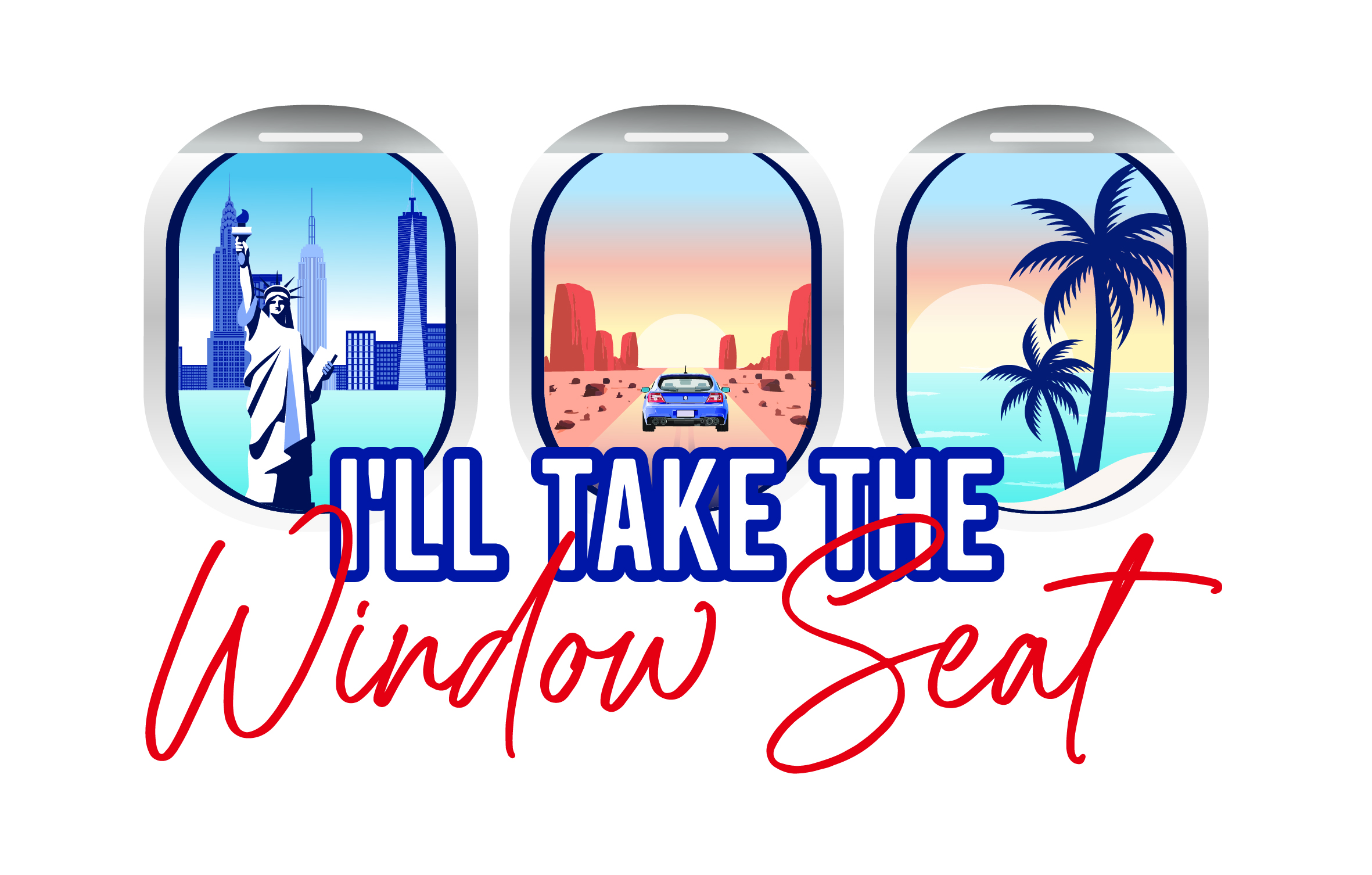 I'll Take The Window Seat Logo